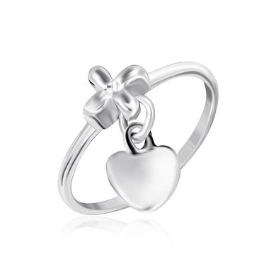 Серебряное кольцо - "Сердце" К2/708
