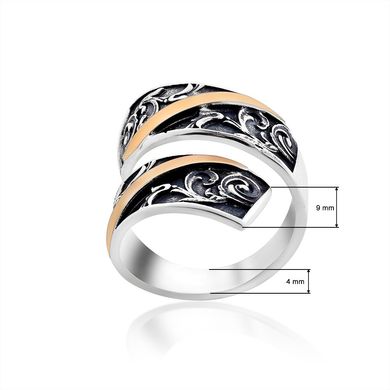 Серебряное женское кольцо "Boho", уточнюйте