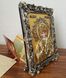 Зображення Ікона настільна Святий Миколай Чудотворець з сусальним золотом