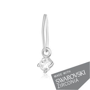 Фото Серебряный подвес с цирконием SWAROVSKI ZIRCONIA П2С/330