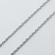 Фото Серебряная цепочка на талию плетение Сингапур (90 см) k23369